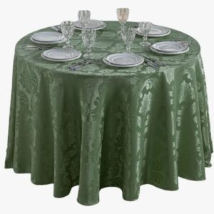 Verde musgo Jacquard